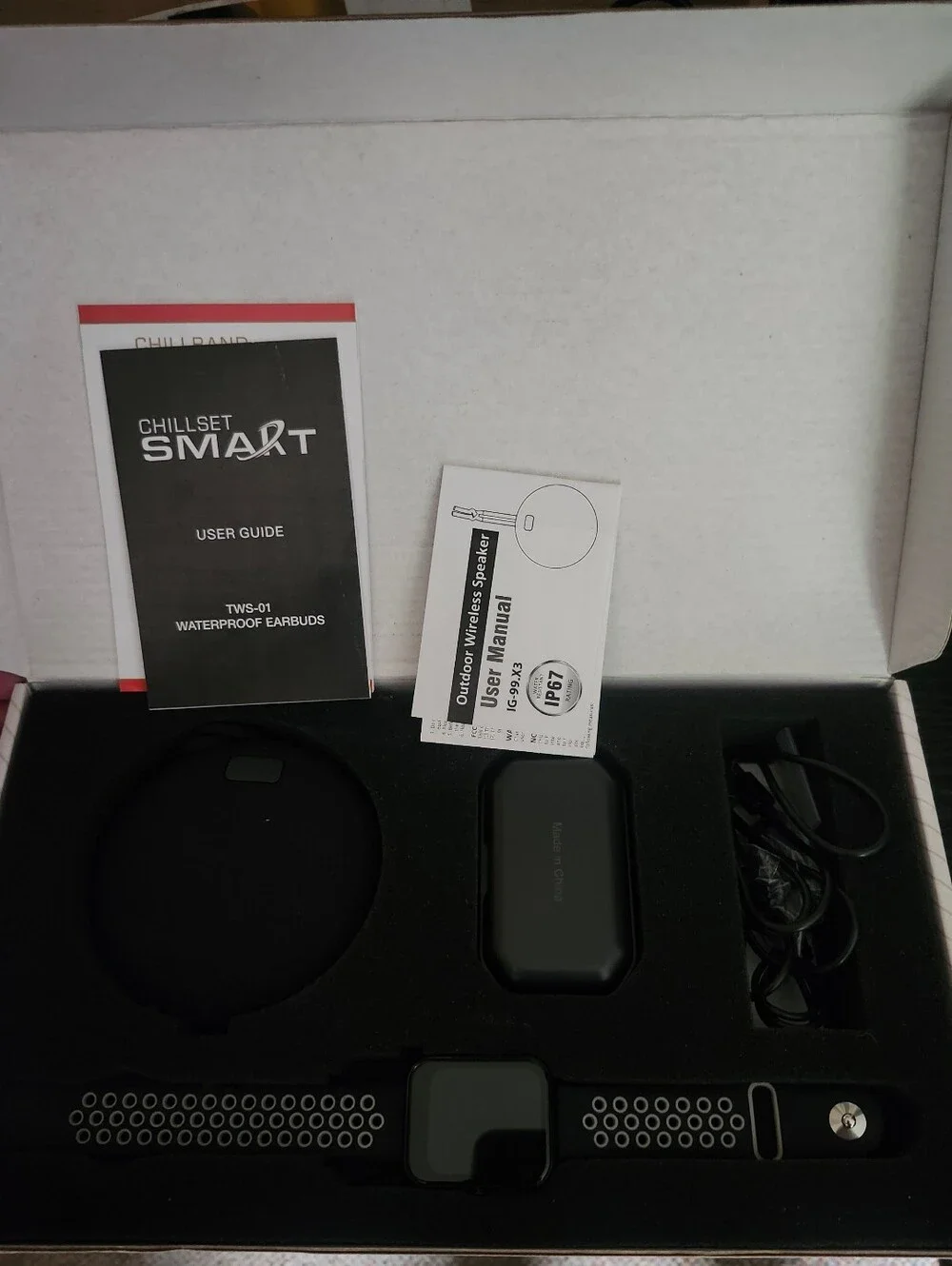 Smart Set Electronics Wearable - Black
